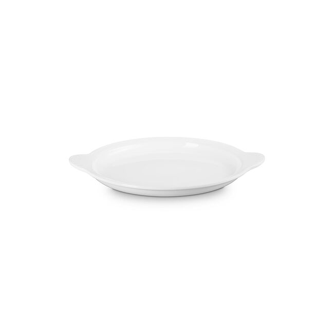 Signature Round Multifunction Baking Dish with Platter LidWhite, view 5