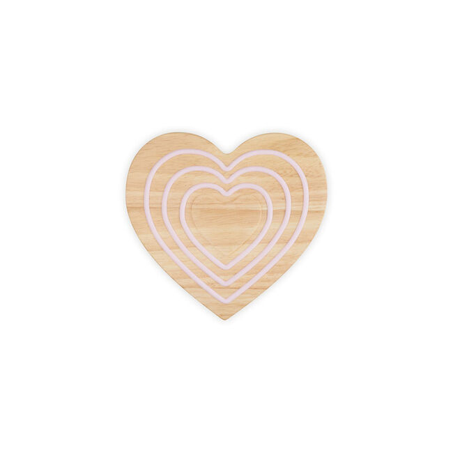 Heart Magnetic Wooden Trivet, view 4