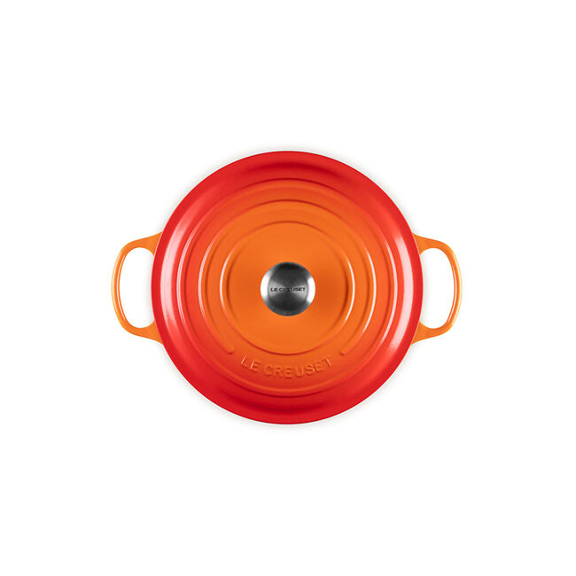 Signature Round Dutch OvenFlame, view 4