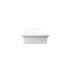 Heritage Shallow Square CasseroleMatte White