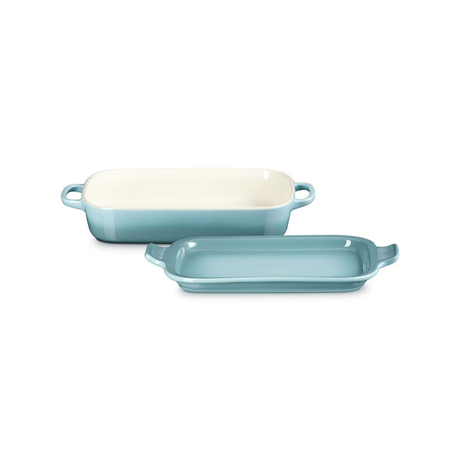 Rectangular Dish with Platter Lid, view 6