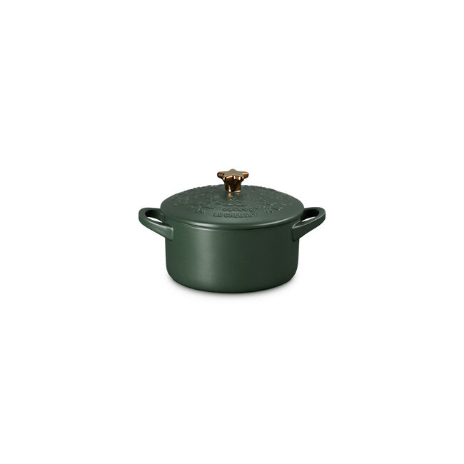 No&euml;l Collection Mini Cocotte with Gold Star Knob, view 8