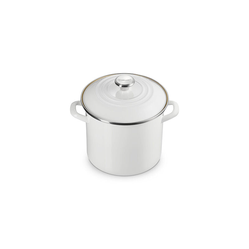 「新品」 LE CREUSET STOCKPOT WHITE Amazon.com: Le Creuset Enamel On Steel Traditional Shrimp