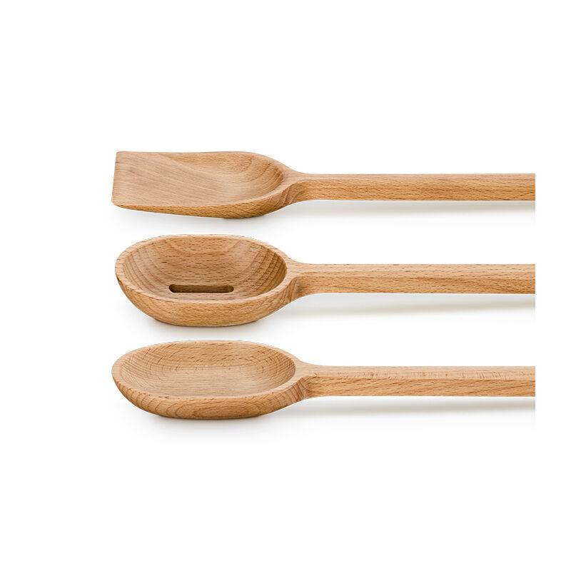LE CREUSET キッチンツール3点 3-Piece Signature Wood Tools Set | Le Creuset®