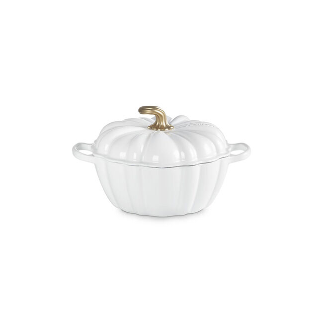 Signature Pumpkin CocotteWhite, view 4