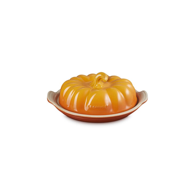 Le Creuset Pumpkin Butter Dish - Thumbnail 3