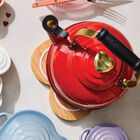 Classic Whistling Kettle with Light Gold Heart Knob