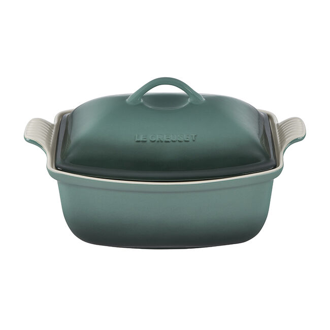 Heritage Deep Covered Rectangular Baker, view 3