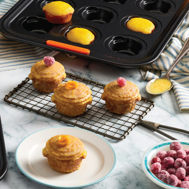 2-Piece 12-Cup Round Dutch Oven Cakelet Pan, view 1