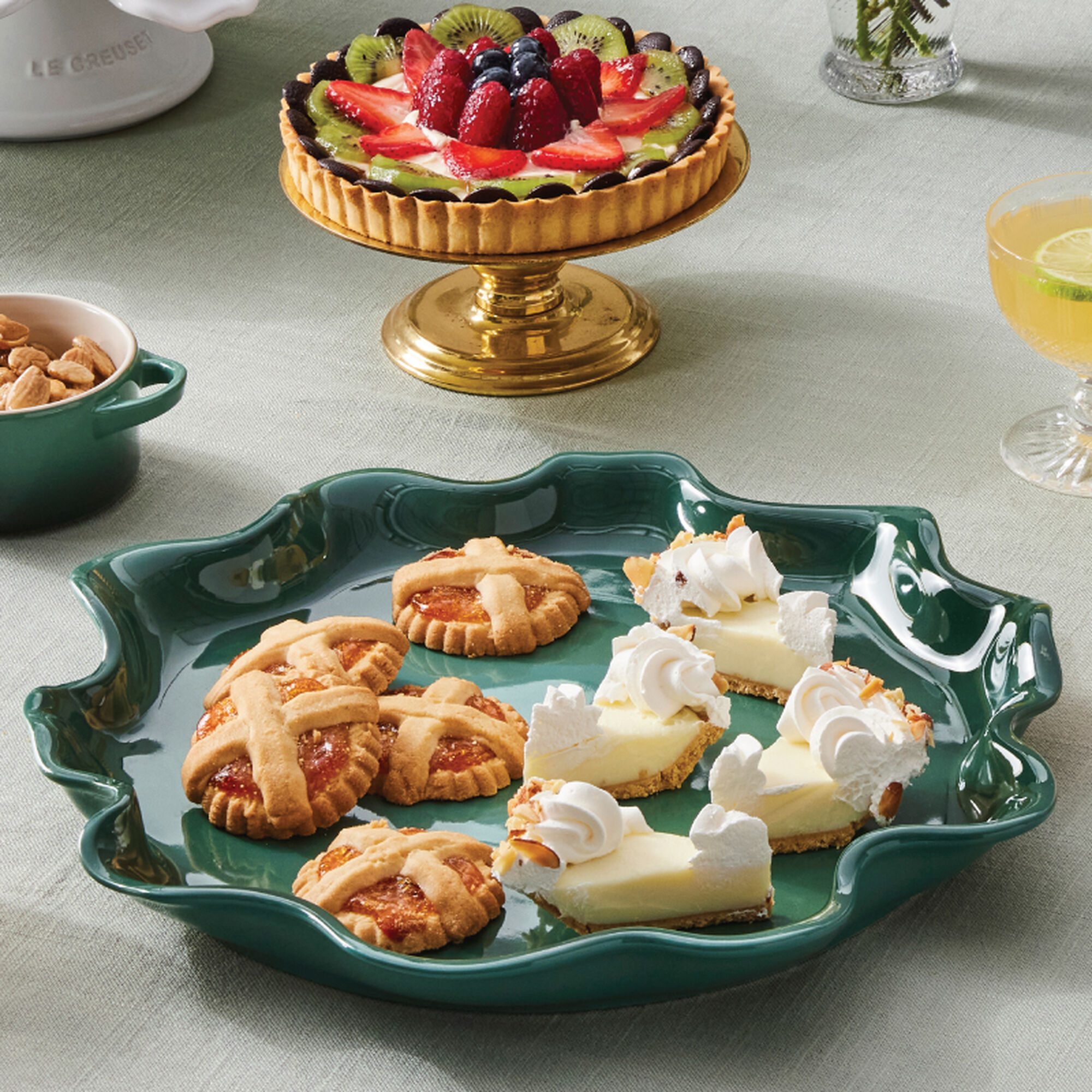 Iris Collection Serving Platter - Artichaut