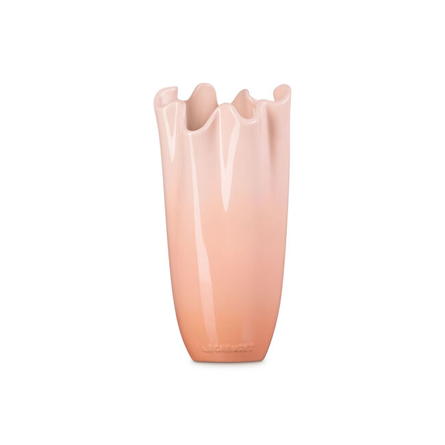 Iris Collection Ruffle Vase, view 3