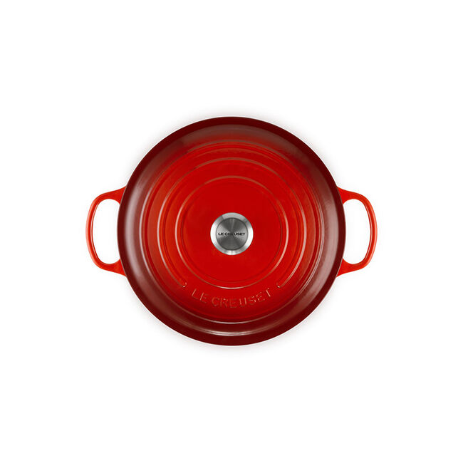 Signature Round Dutch OvenCerise, view 4