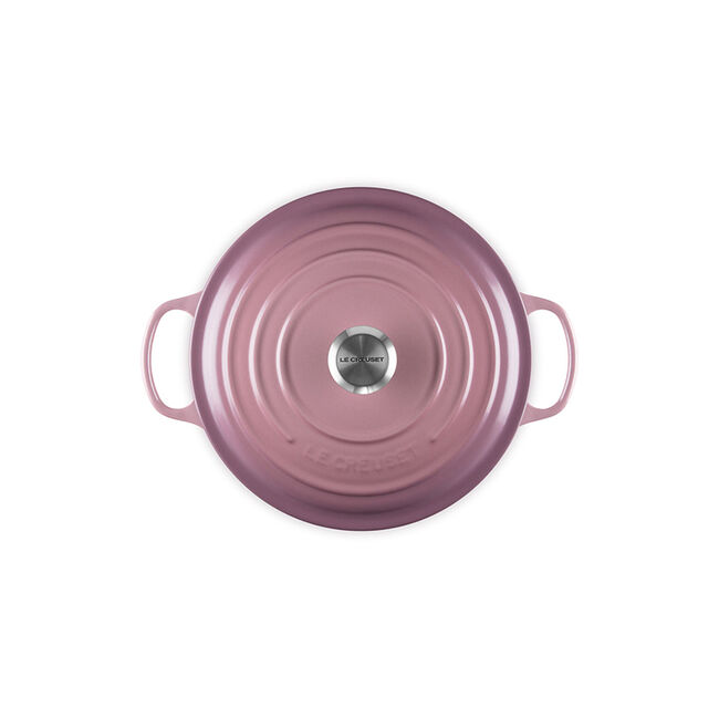 Signature Round Dutch OvenMauve Pink, view 4