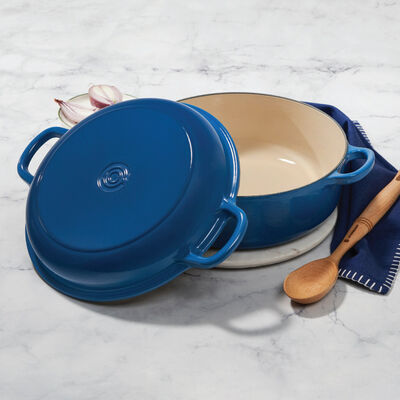 Traditional Round Wide Oven with Baker Lid