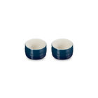Straight Wall Ramekin, Set of 2Agave