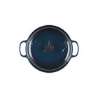 Star Trek Collection Klingon Round Braiser with Klingon Trefoil Knob
