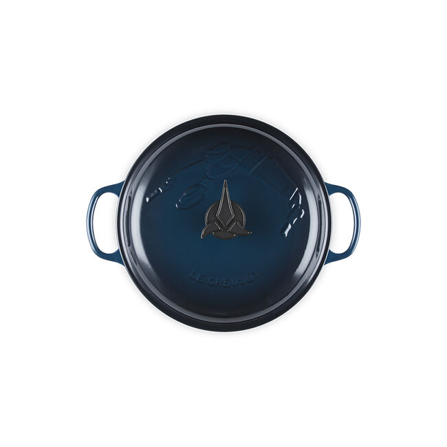 Star Trek Collection Klingon Round Braiser with Klingon Trefoil Knob, view 7