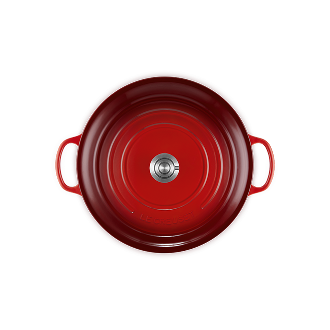 Signature Round Dutch OvenCerise, view 5