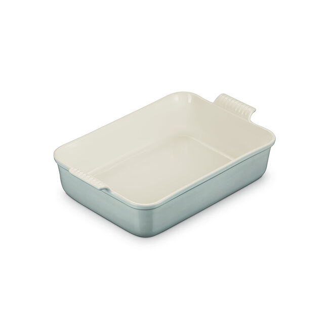 Heritage Deep Rectangular Lasagna DishSea Salt, view 2