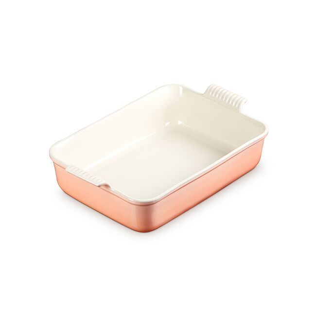 Heritage Deep Rectangular Lasagna DishPeche, view 2