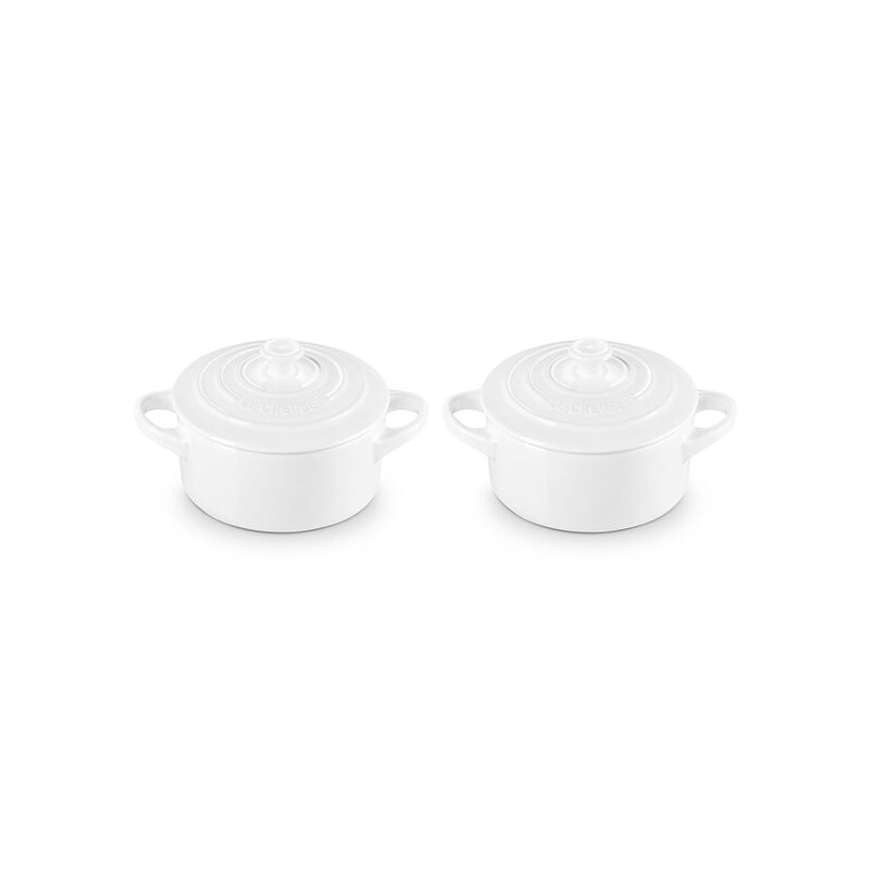 Mini Cocottes, Set of 2 - White | Le Creuset®