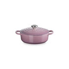 Signature Wide Round OvenMauve Pink