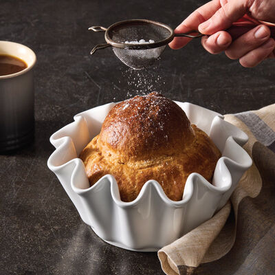 Ruffle Brioche Dish