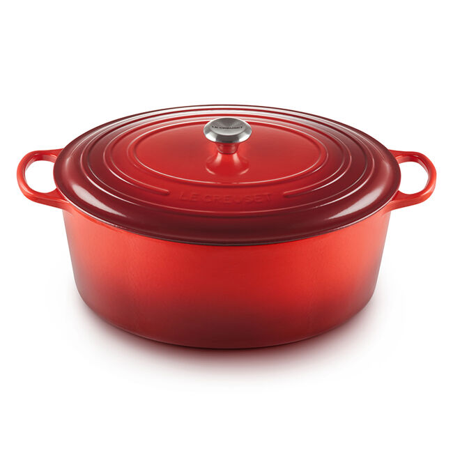 Signature Oval Dutch OvenCerise, view 2