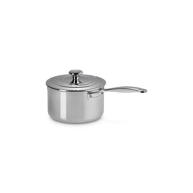 Signature Stainless Steel Saucepan, view 4