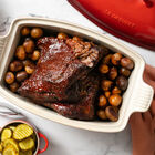 Heritage Deep Covered Rectangular Baker