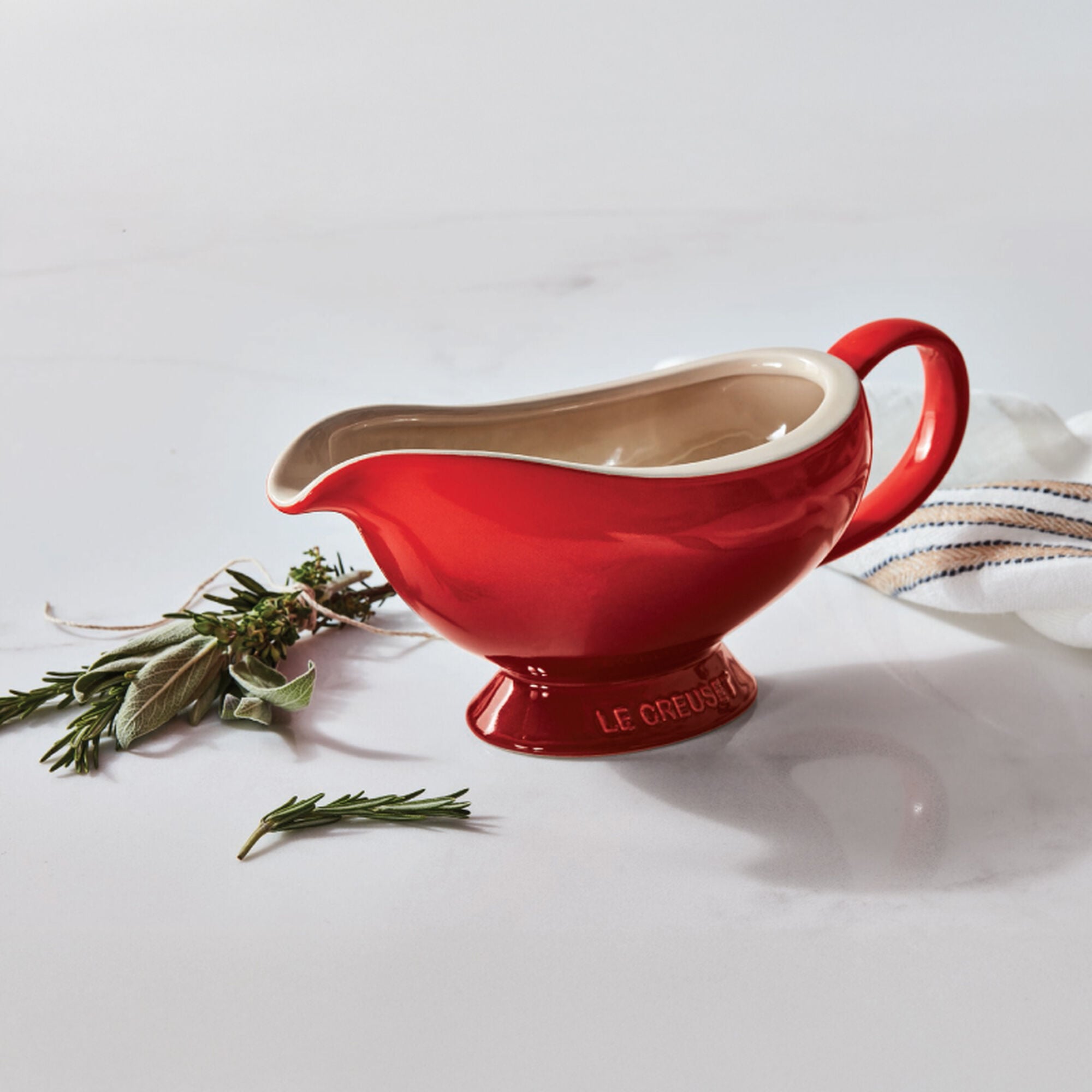 Heritage Gravy Boat - Cerise