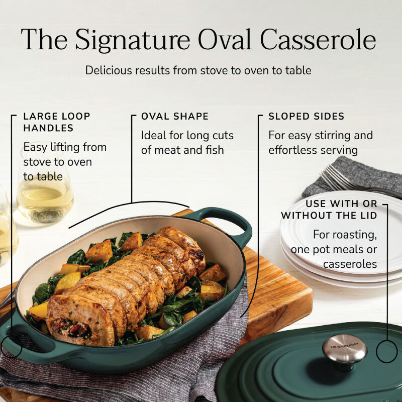 Signature Oval Casserole | Le Creuset®