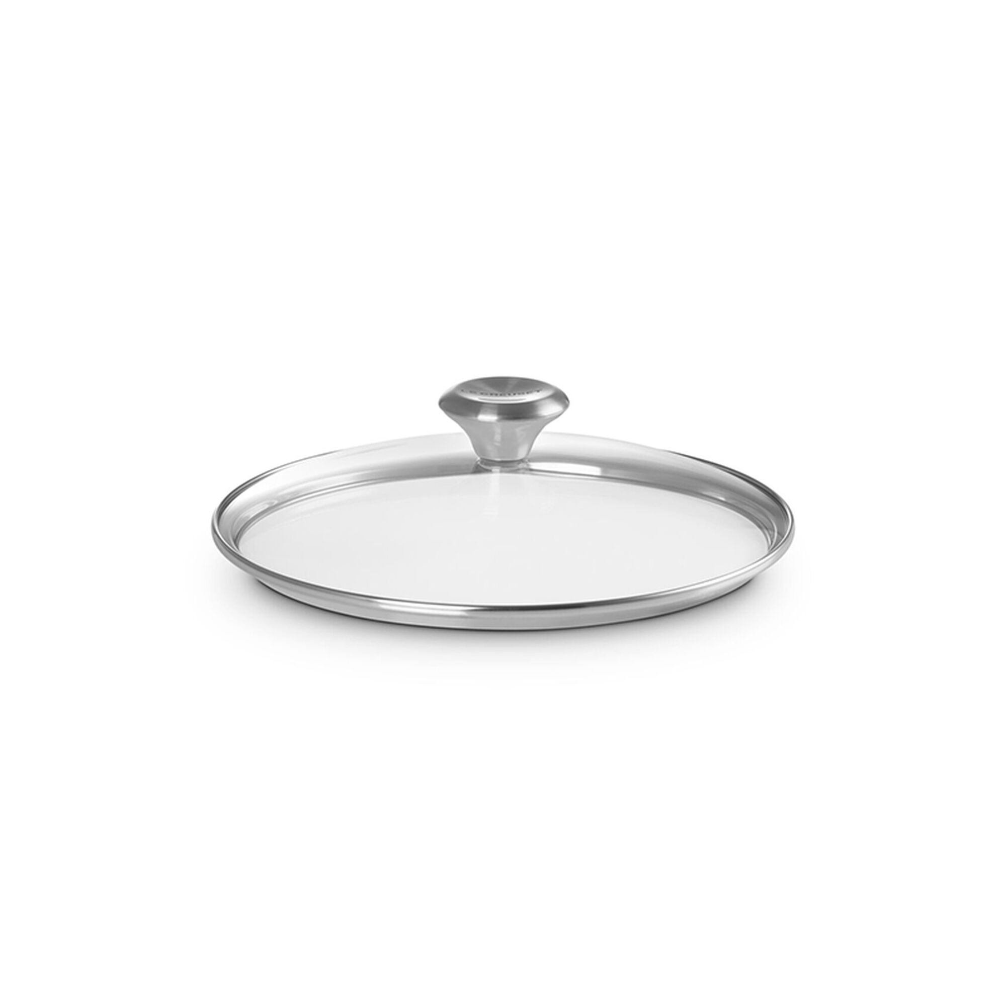 Glass Lid with Stainless Steel Knob - 9 1/2 in.
