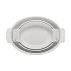 Classic 3-Piece Oval Baking Dish SetWhite