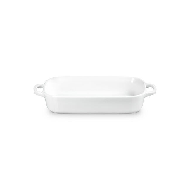 Rectangular Dish with Platter LidWhite, view 4