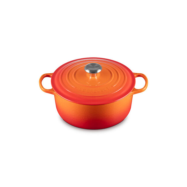 Signature Round Dutch OvenFlame, view 2