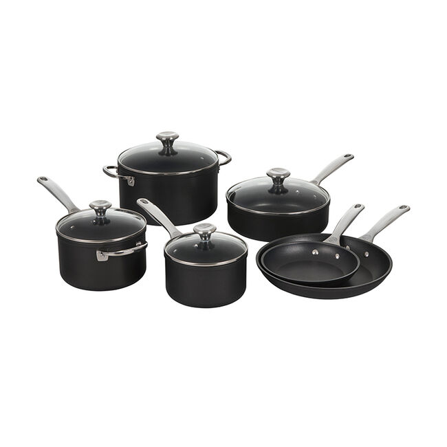 Toughened Non-stick PRO 10-Piece Cookware Set, view 2