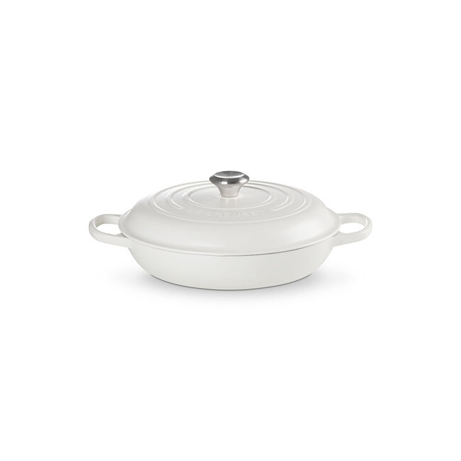 Signature BraiserMatte White, view 2