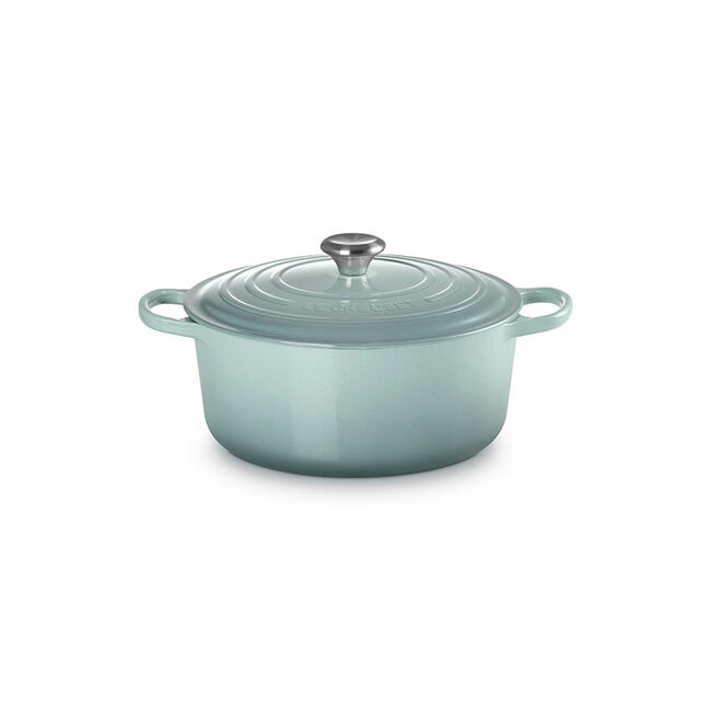 Signature Round Dutch OvenSea Salt, view 2