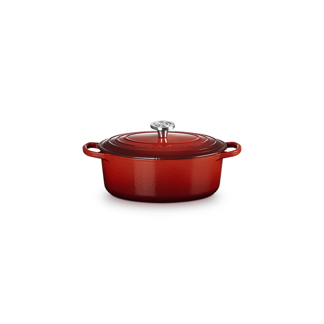 Signature Oval Dutch OvenCerise, view 2