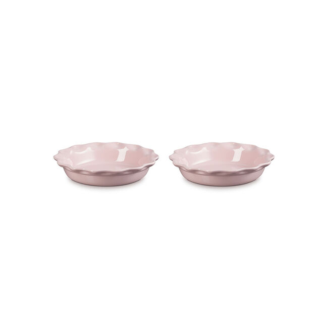 Heritage Fluted Pie Dish 2-Piece Set, view 2