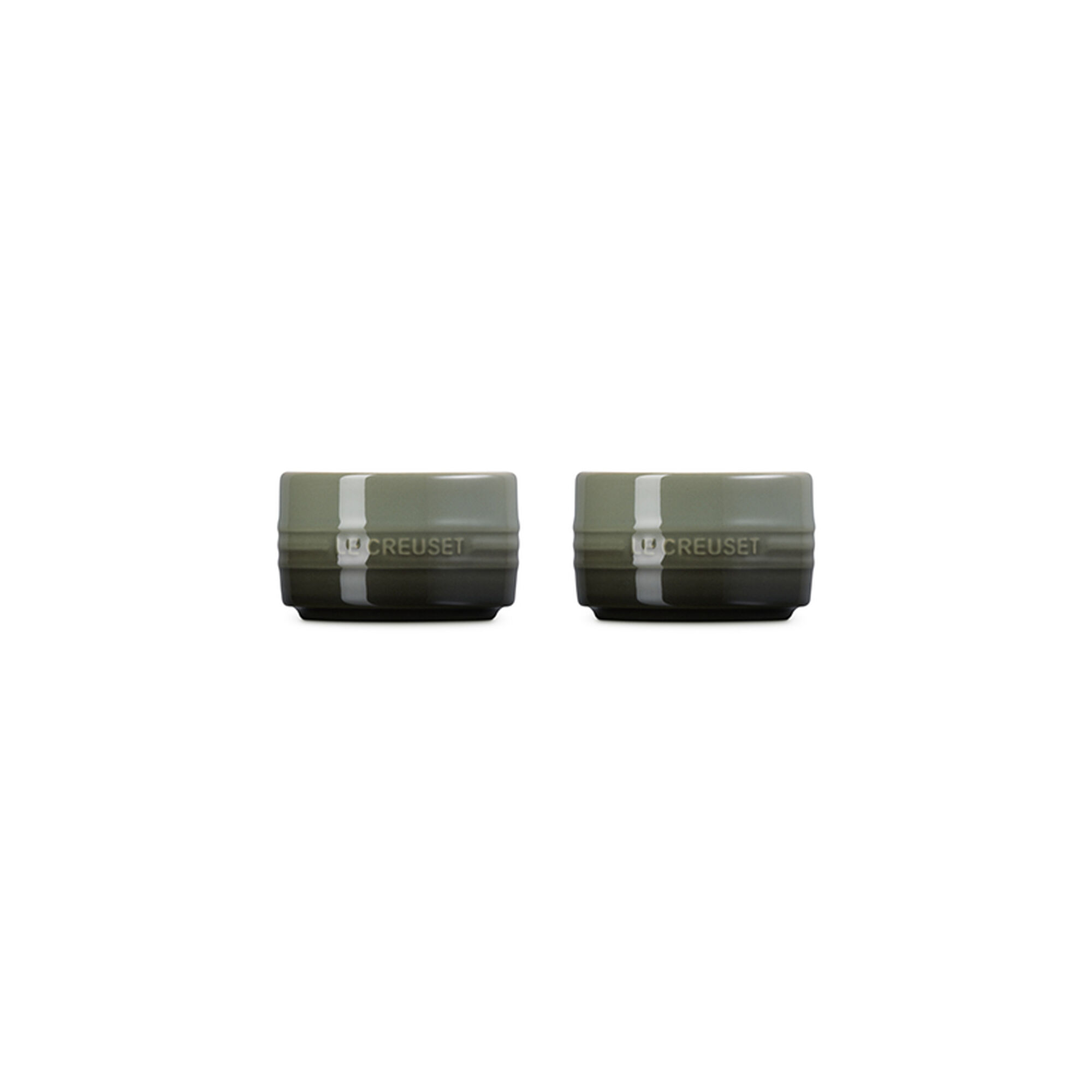 Straight Wall Ramekin, Set of 2 - Thyme
