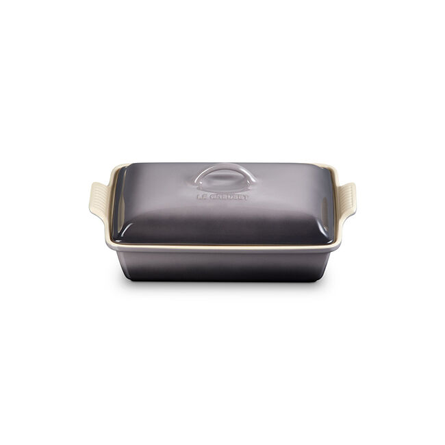 Heritage Rectangular CasseroleOyster, view 1