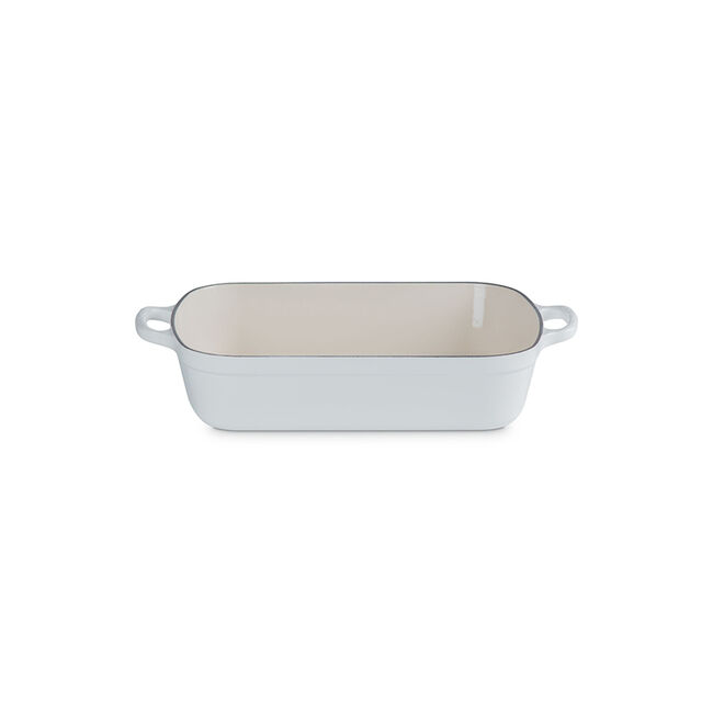 Signature Rectangular RoasterMatte White, view 2