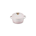 Mini Cocotte with Gold Heart Knob