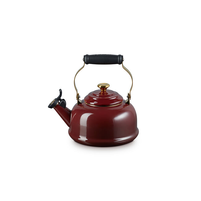 Classic Whistling Kettle with Gold KnobRhone, view 2