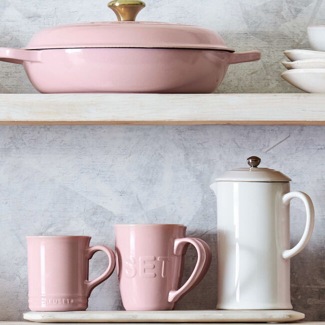 Extra-Large Logo MugChiffon Pink, view 1