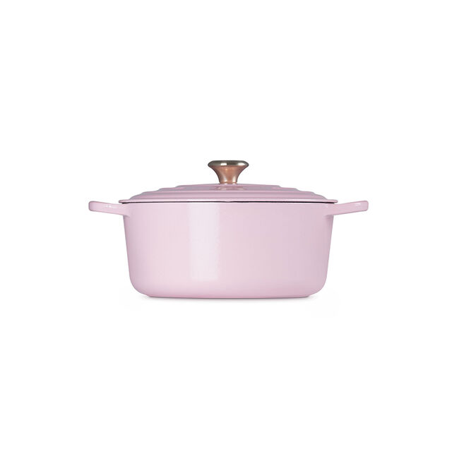 Signature Round Dutch OvenChiffon Pink, view 3