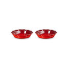 Heritage Fluted Pie Dish 2-Piece SetCerise