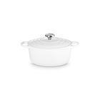 Signature Round Dutch OvenWhite